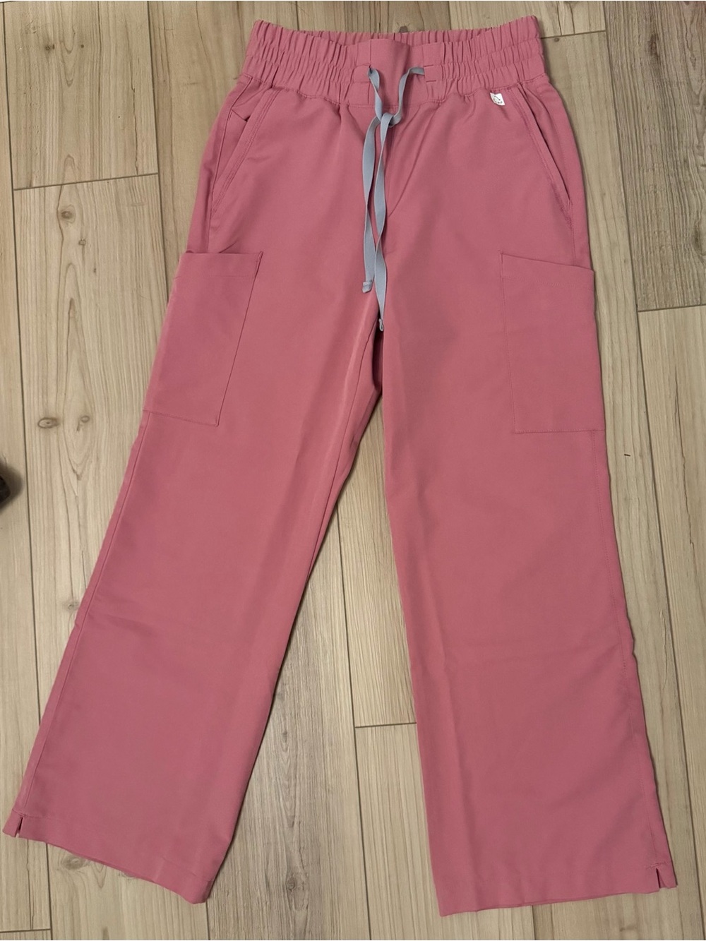 RESURGE CRYSTAL WOMEN'S 7-POCKET HIGH WAISTED WIDE LEG PANT Petite